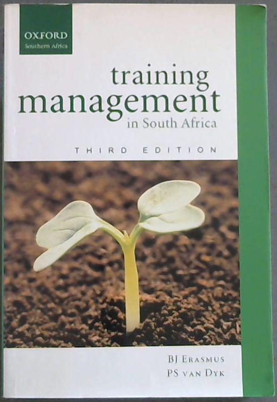 Training Management in South Africa - Erasmus, B. J. B.; van Dyk, Piet S.