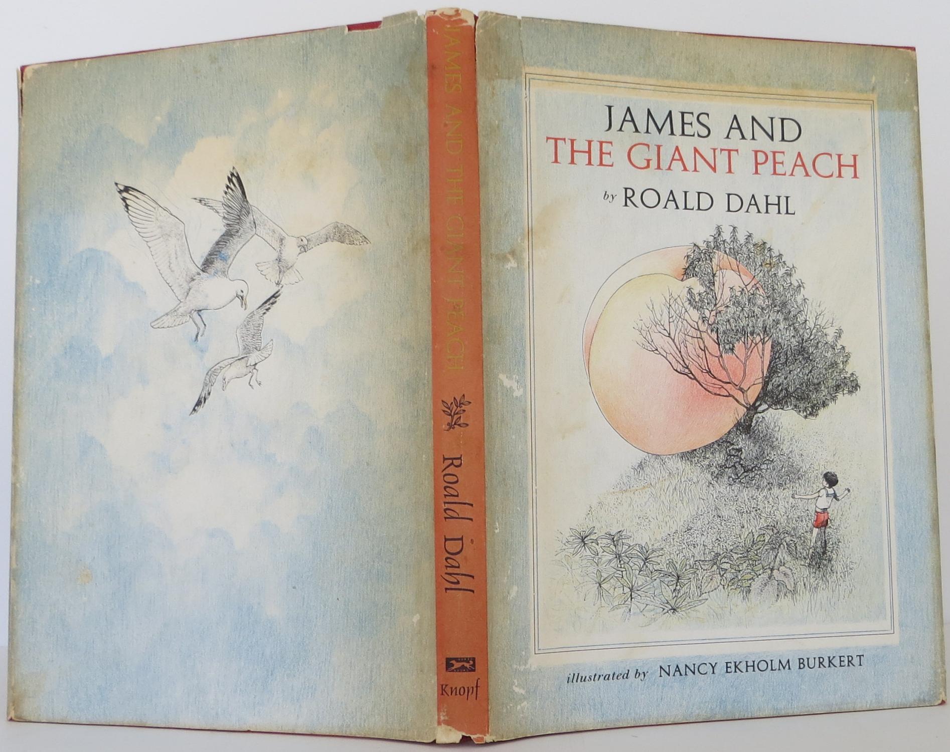 James and the Giant Peach Dahl Roald Fine Hardcover.