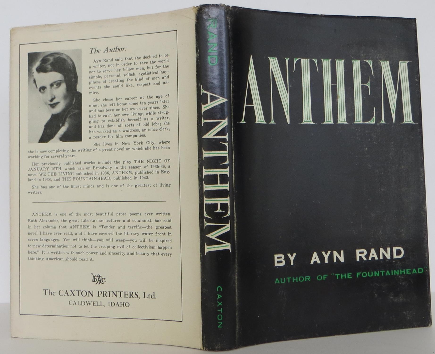 the story of equality in the book anthem by ayn rand the story of equality in the book anthem by ayn rand