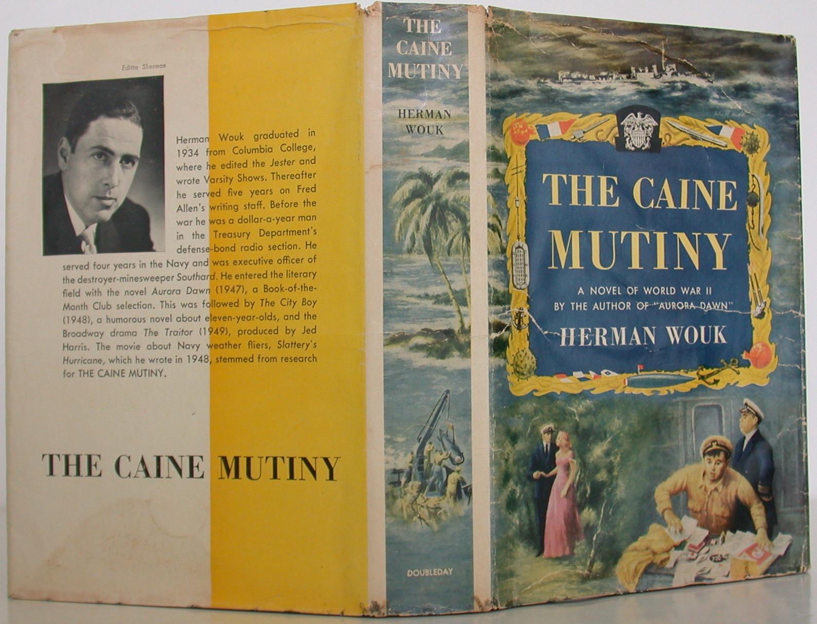 The Caine Mutiny By Wouk Herman Doubleday Hardcover 1st Edition