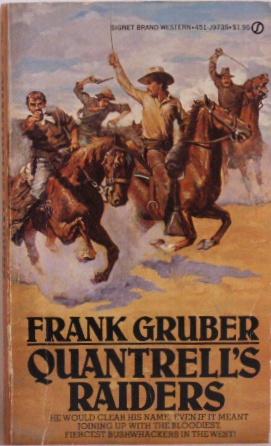 Image result for Frank Gruber   quantrill raiders