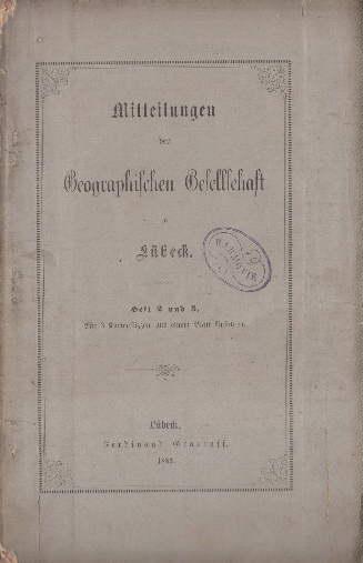 In Lubeck Heft 2 Und 3 Mit 3 Gefalteten Karten Und Einer