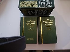COFFRET THE OXFORD LIBRARY OF CLASSIC ENGLISH SHORT STORIES TOME 1 + TOME2