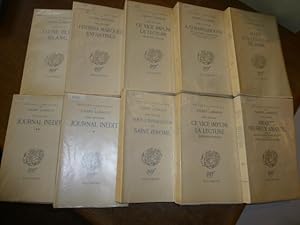 Oeuvres complètes 1950 10 volumes tirage numéroté.