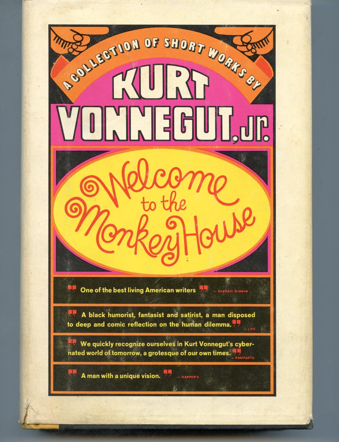 Welcome to the Monkey House, by Kurt Vonnegut Jr.: Good Hardcover 1st  Edition. | Ian Thompson