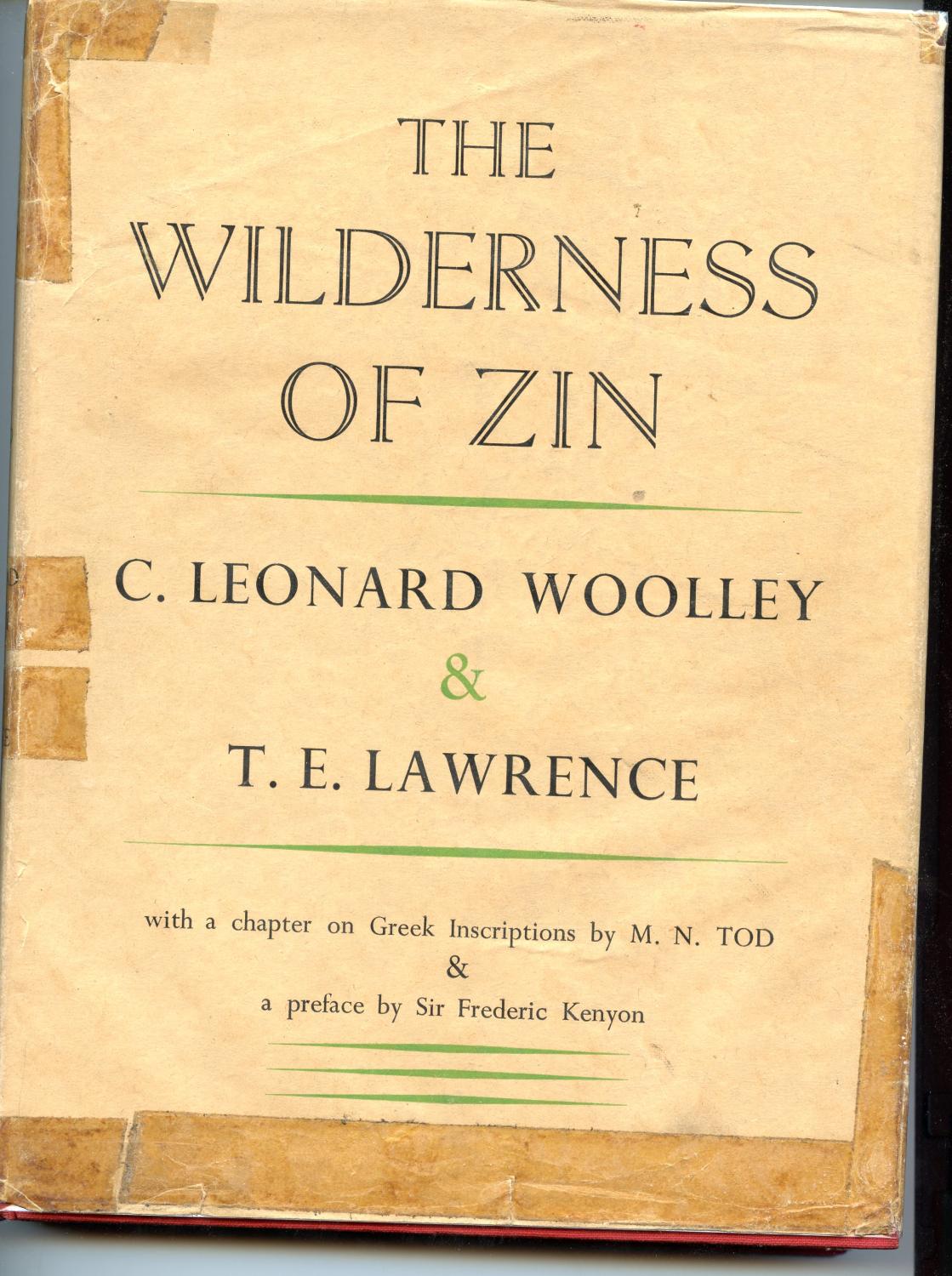 THE WILDERNESS OF ZIN