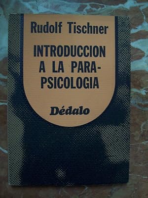 INTRODUCCIÓN A LA PARAPSICOLOGÍA