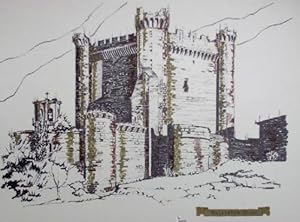 CASTILLOS DE ESPAÑA. CASTILLO DE SAJAZARRA, RIOJA. LABORATORIOS CASEN. ZARAGOZA, 1968. (Arte/Grab...