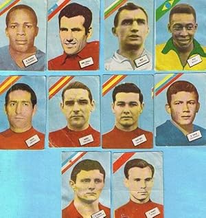 LOTE DE CROMOS. CROMOS SUELTOS; 2,50 ?. FÚTBOL. MUNDIAL DE CHILE 1962. DISGRA FHER, 1962. (Colecc...