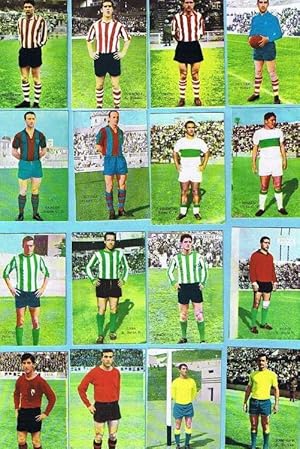 LOTE DE CROMOS. CROMOS SUELTOS; 2,00 ?. FÚTBOL. CAMPEONATO DE LIGA 1964 - 65. (Coleccionismo Depo...