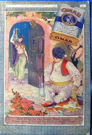 CARTEL DE CIGARRILLOS OMAR. TURKISH CIGARETTES. THE AMERICAN TOBACCO CO., SIN FECHA. (Coleccionis...