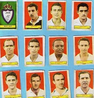 LIGA 1953 / 54. EQUIPO DEL REAL JAEN. EDITORIAL BRUGUERA. BARCELONA, 1953. (Coleccionismo Deporti...