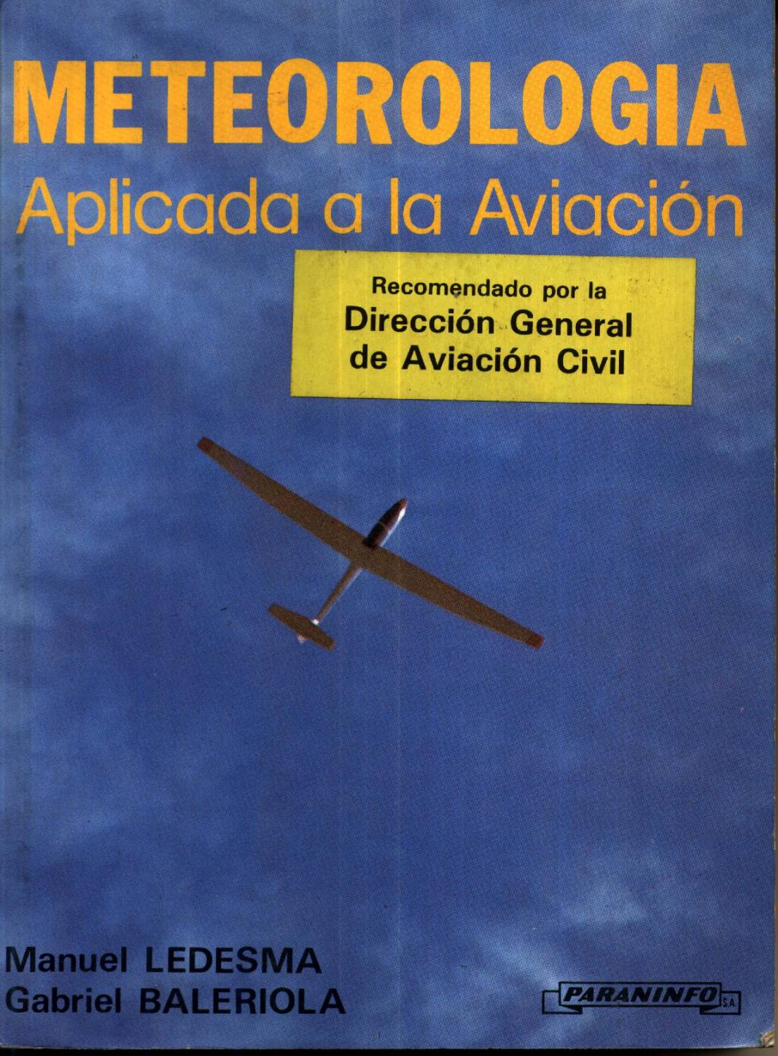 Meteorologia Aplicada a la Aviacion - LEDESMA BALERIOLA