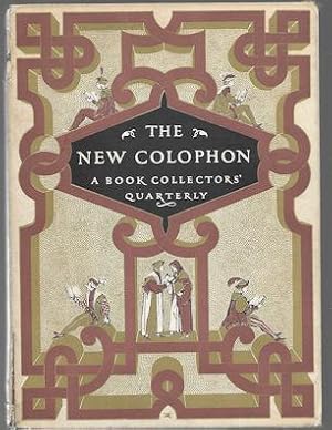 The New Colophon : A Book Collectors' Quarterly, January, 1949 (Vol. II, Pt. Five)