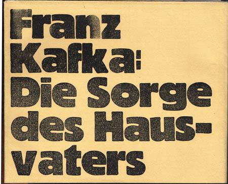 Die Sorge des Hausvaters. - Franz Kafka