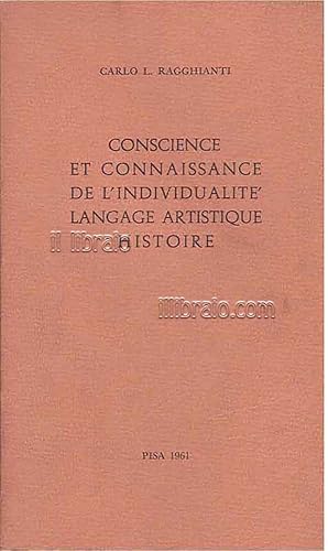 Conscience et connaissance de l'individualitè langage artistique histoire