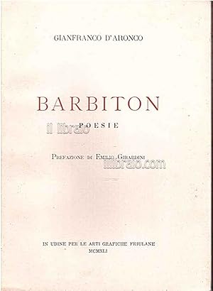 Barbiton. Poesie