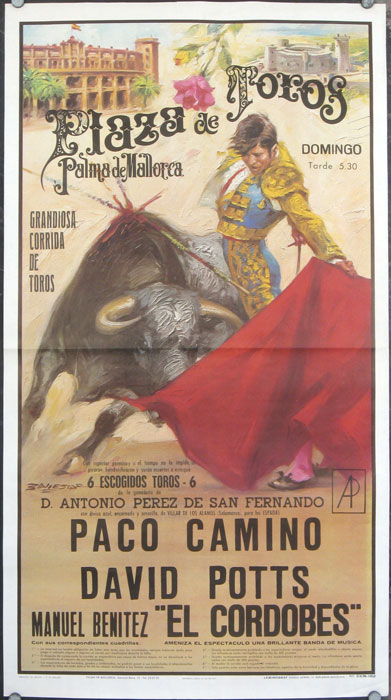 Plaza De Toros Palma De Mallorca Grandiosa Corrida De Toros Paco