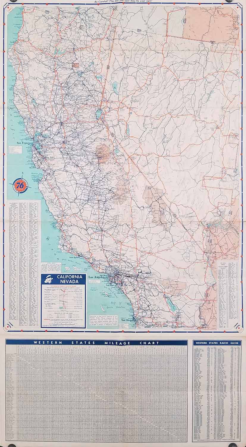 California Mileage Chart