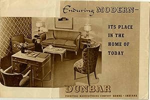 Enduring Modern--Its Place In the Home of Today