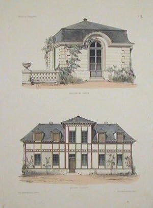 Pavillon de Jardin. Maison Rustique.