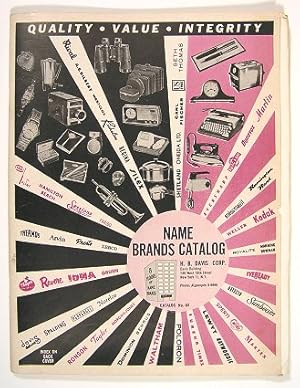 Name Brands Catalog. H.B. Davis Corp. Catalog No. 64.