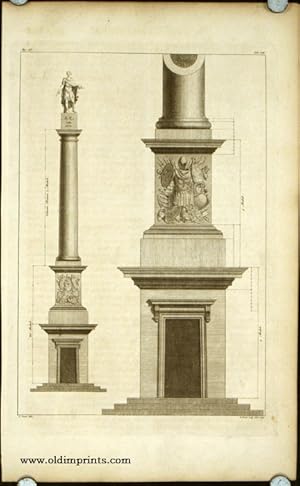 Diagram of a Roman Column (Julius Caesar).