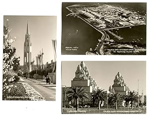 10 photographic postcards of the Golden Gate International Exposition, San Francisco, California.