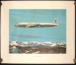 Pacific Western Airlines Douglas DC - 6B.