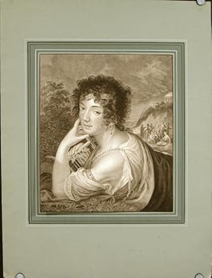 Untitled image of a women with Lyre.