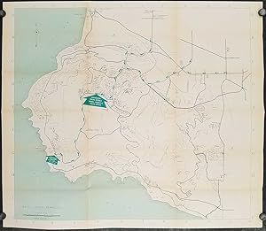 Map of the Palos Verdes Peninsula with Complete Street Map of Grandview Palos Verdes.