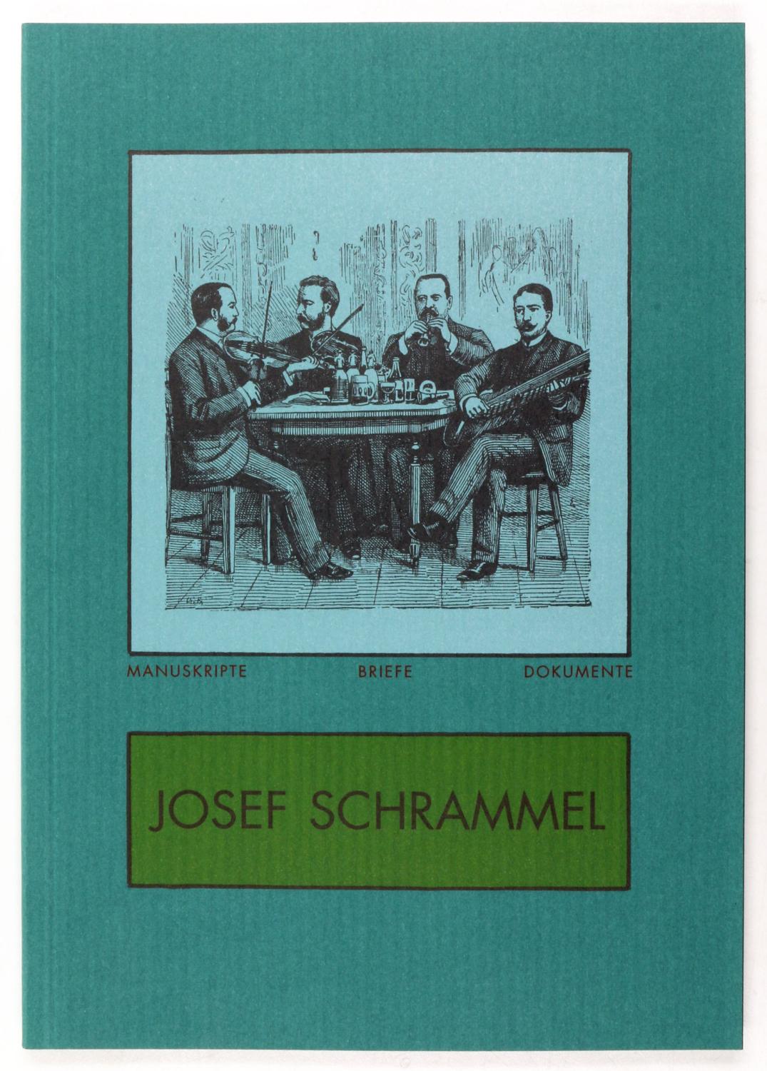 Josef Schrammel. Kommentiertes Nachlaßverzeichnis. Mit einem Katalog der in eigenhändiger Niederschrift überlieferten Werke, Auszügen aus unveröffentlichten Quellen und einer historischen Würdigung des Quartetts von Heinz Hromada. - Peche, Martin / Wetscherek, Hugo.