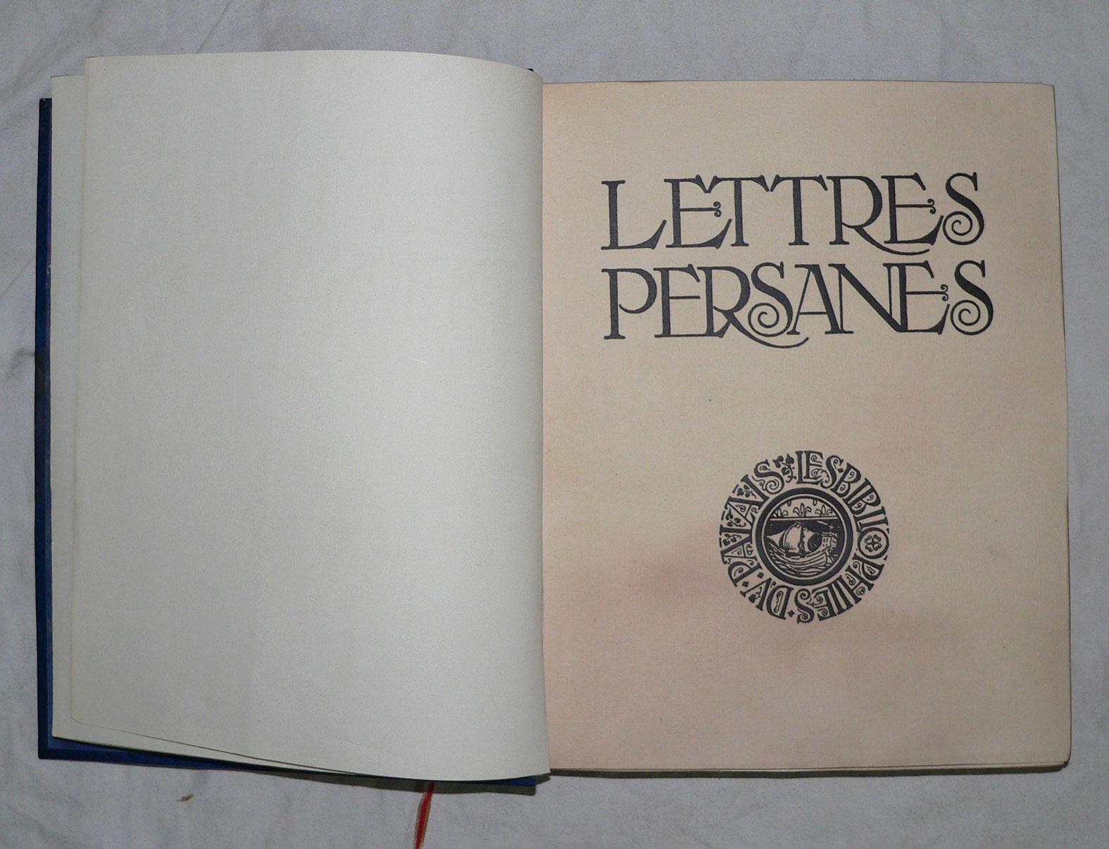 lettre persannes