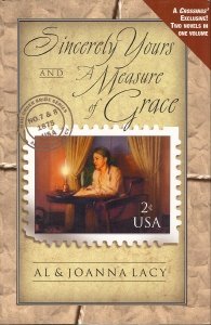 Sincerely Yours/A Measure of Grace (Mail Order Bride Series 7-8) (Hardcover) - Joanna Lacy