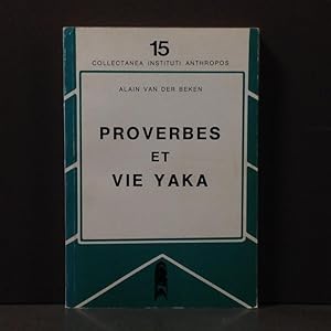 Proverbes et vie Yaka
