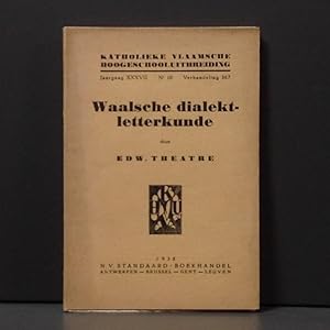 Waalsche dialektletterkunde