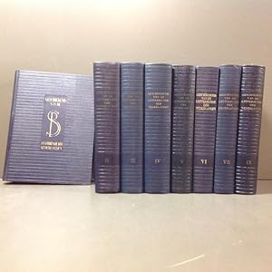 Geschiedenis van de letterkunde der Nederlanden (8 volumes): Deel I - VII + Deel IX