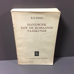 Handboek tot de Romaanse taalkunde