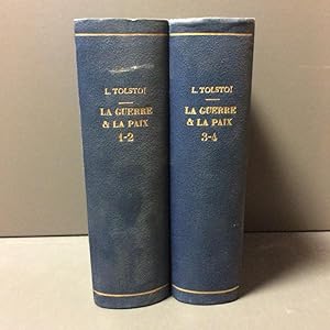 La guerre et la paix (2 volumes)