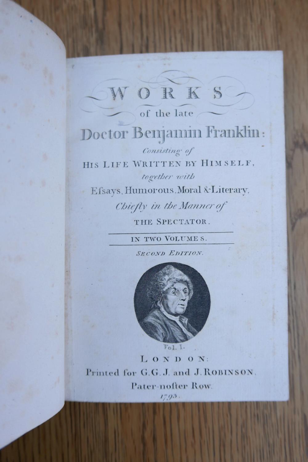 Formatting Your Paper Citation Help For Ama Csslibraryguides Ben Ben Franklin Autobiography Amp Other Writings Details The Works Of The Late Dr Benjamin Franklin Consisting