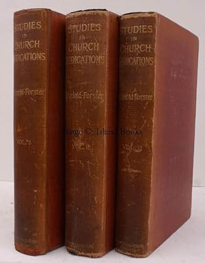 Studies in Church Dedications, or England's Patron Saints. HANDSOME SET IN ORIGINAL BUCKRAM