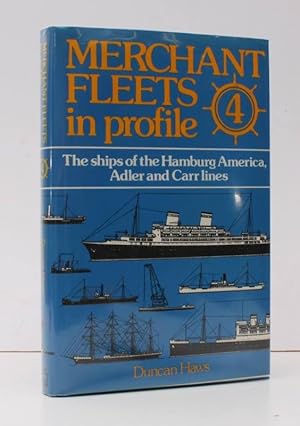 The Ships of the Hamburg America, Adler and Carr Lines. Merchant Fleets in Profile 4. NEAR FINE C...