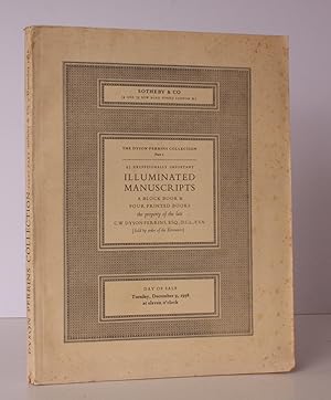 [Sale Catalogue of] The Dyson Perrins Collection. Illuminated Manuscripts. Part 1 (THIS PART ONLY...