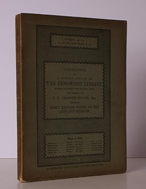 [Sale] Catalogue. Early English Works on the Arts and Sciences formerly at Britwell Court, Burnha...