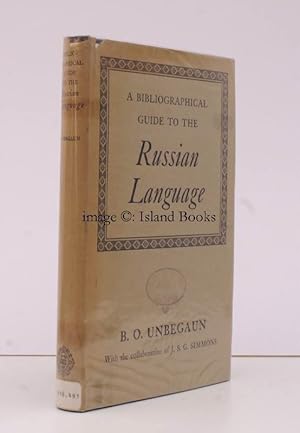 A Bibliographical Guide to the Russian Language. With the Collaboration of J. .G. Simmons. NEAR F...