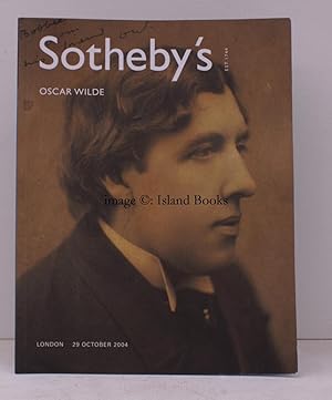 [Sale Catalogue of Manuscripts, Works and Memorabilia relating to] Oscar Wilde. 29 October 2004. ...