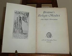 Browne's Religion Medici and Digby's Observations