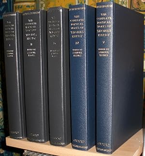 The Complete Poetical Works of Thomas Hardy. Edited by Samuel Hynes. In five (5) volumes. [Oxford...