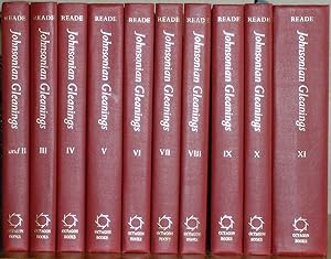 Johnsonian Gleanings. Eleven [11] volumes in ten [10].