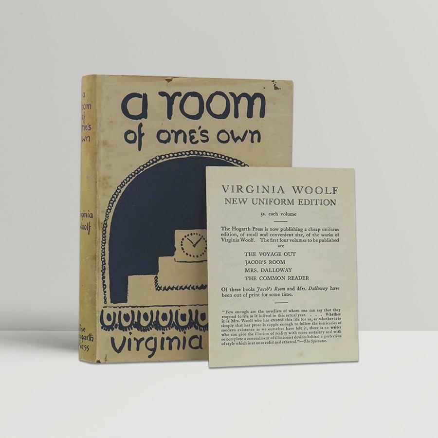 A Room Of One S Own By Woolf Virginia London The Hogarth